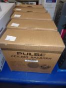* 5 X Pulse Ceiling Speakers CS-6T (RRP £8 each)
