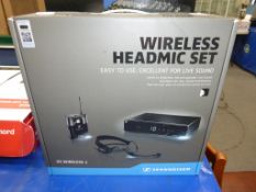 * A Sennheiser XS Wireless 1 Wireless Headmic Set P.C 506991 (RRP £290)