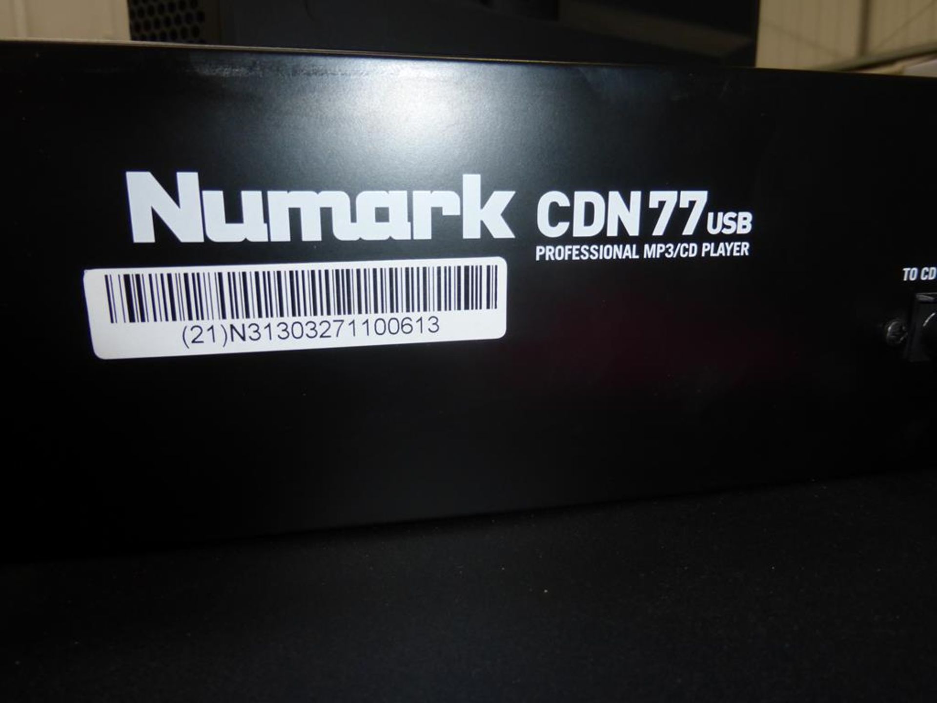 * A Numark CDN 77 USB, Dual USB + MP3 CD Player (RRP £325.14) - Image 4 of 4