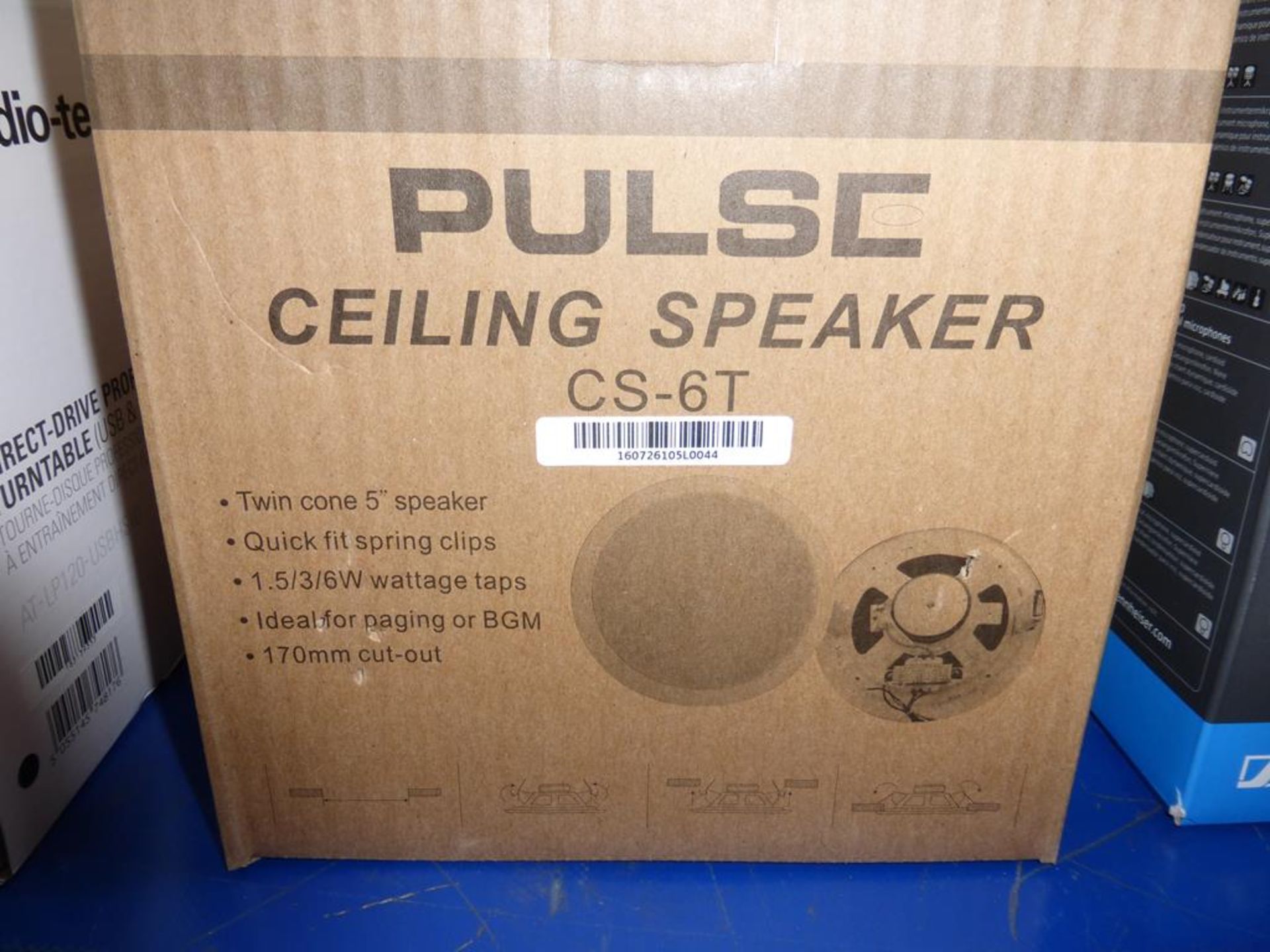 * 5 X Pulse Ceiling Speakers CS-6T (RRP £8 each) - Image 2 of 2