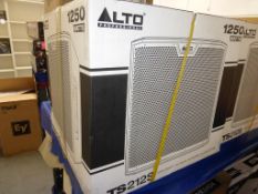 * Alto 1250W TS212S powered Subwoofer, RRP £249