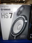 * Yamaha HS7 Powered Studio Monitor Model No ZC98700, 2-way Speakers, RRP £210