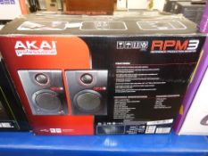 * An Akai Professional RPM 3 Reference Production Monitor (RRP £120)