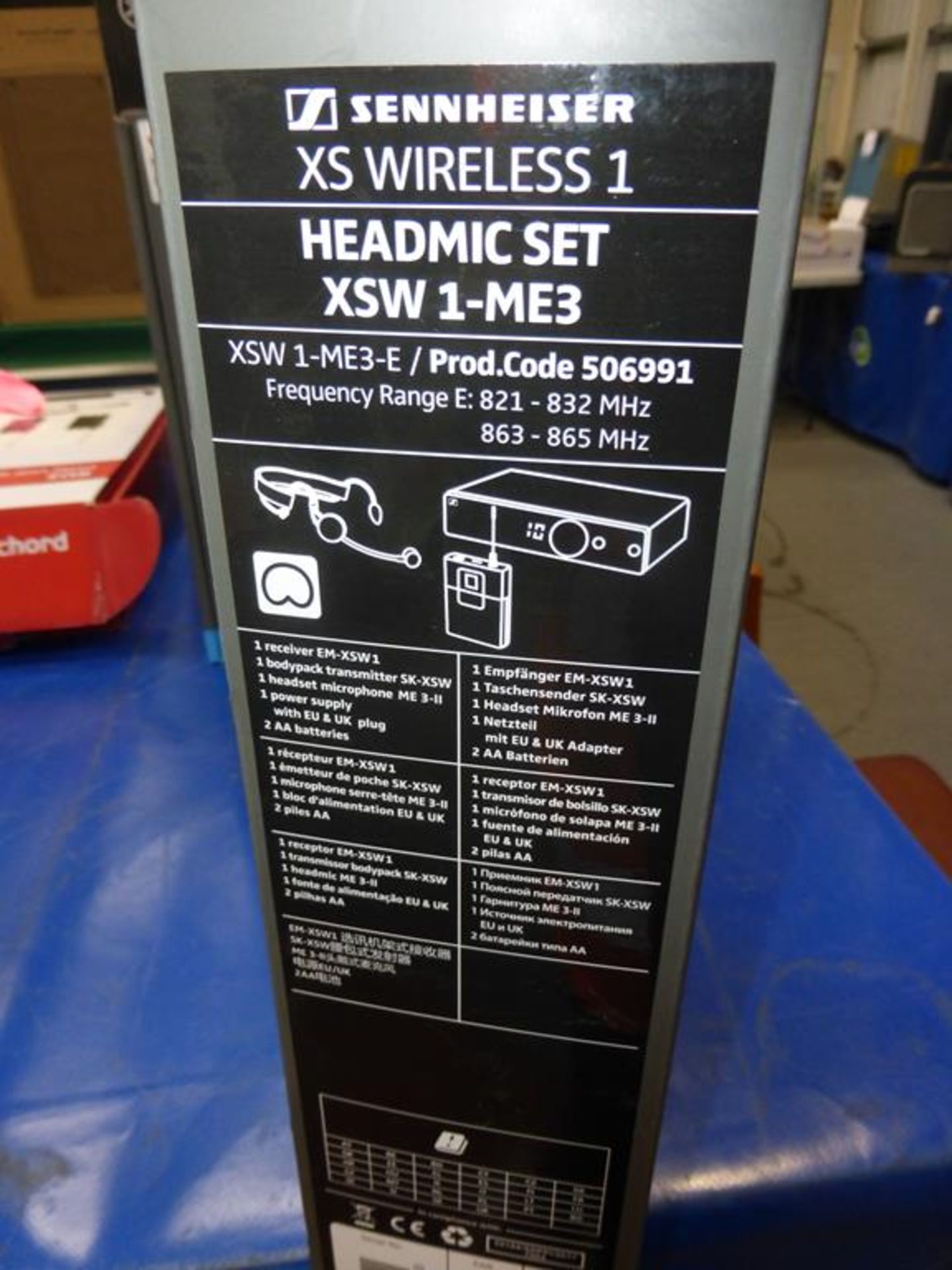 * A Sennheiser XS Wireless 1 Wireless Headmic Set P.C 506991 (RRP £290) - Image 2 of 2
