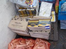 Quantity of Homefine firelighters, to pallet