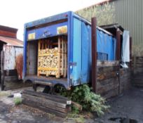 Lorry box body, currently used for storage purposes. Excluding contents where lotted