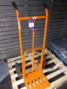 Steel fabricated sack trolley