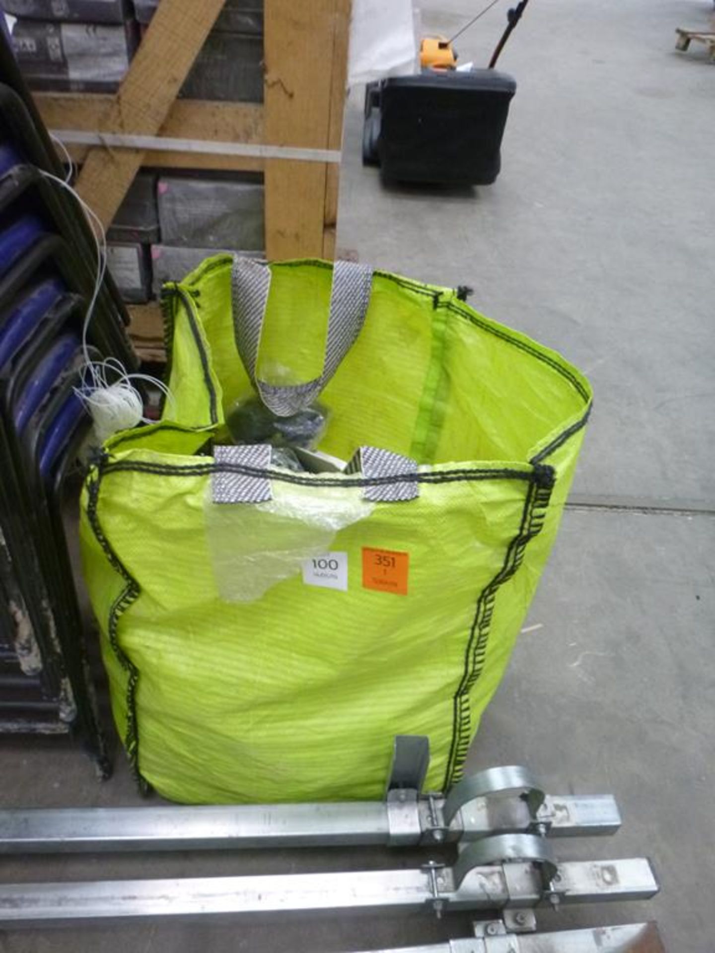 A Bag to contain Various Industrial Pipe Fittings etc.
