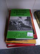 A Group of Books for the Railway Enthusiast comprising Sussex Railways, 1958 Trains Annual,