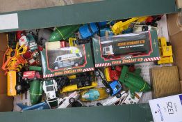 A Box to contain a quantity of Mixed Diecast Vehicles (est £35-£70)