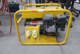 A Honda Driven 110V Generator (long run tank). Please note there is a £5 plus VAT Lift Out Fee on