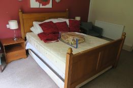* Room 18. Contents to include Double Bed, 2 Bedside Units with Lamps, Three Chairs, Dressing