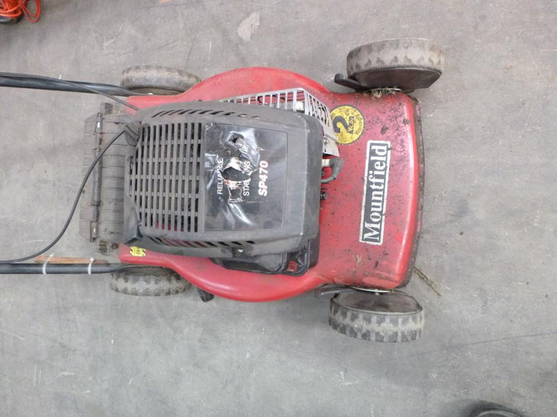 Trade In Mountfield SP470 319.344716.64 Petrol Powered Briggs & Stratton Engine Lawnmower - Image 2 of 3