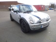 A Mini Cooper RC32, 1598cc Petrol with John Cooper Works Alloy Wheels worth £700 and Private Plate