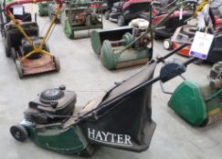 A Reconditioned Hayter Harrier 41, 16'' Rotary Push Lawnmower. Shop Price £225