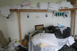 * Contents of Room to include Linen, Linen Baskets, Towels Sheets, Trolley etc. This lot is Buyer to