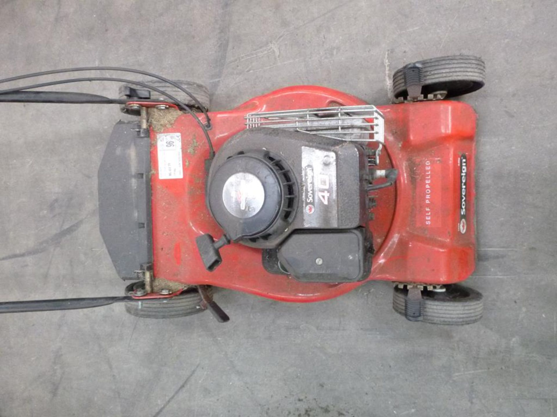 Trade In Sovereign 40NG 464 TR Petrol Powered Briggs & Stratton Engine Lawnmower - Image 2 of 3
