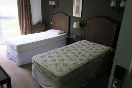 * Room 8. Contents to include 2 Single Beds, Chairs, Heater,Wardrobe, Two Tables, Kettle (bathroom