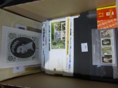 Box of First Day Covers and Stamps (est £30-£50)