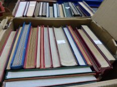 Two Boxes of Stamp Stock Albums (approximately 37 albums) (est £75-£150)