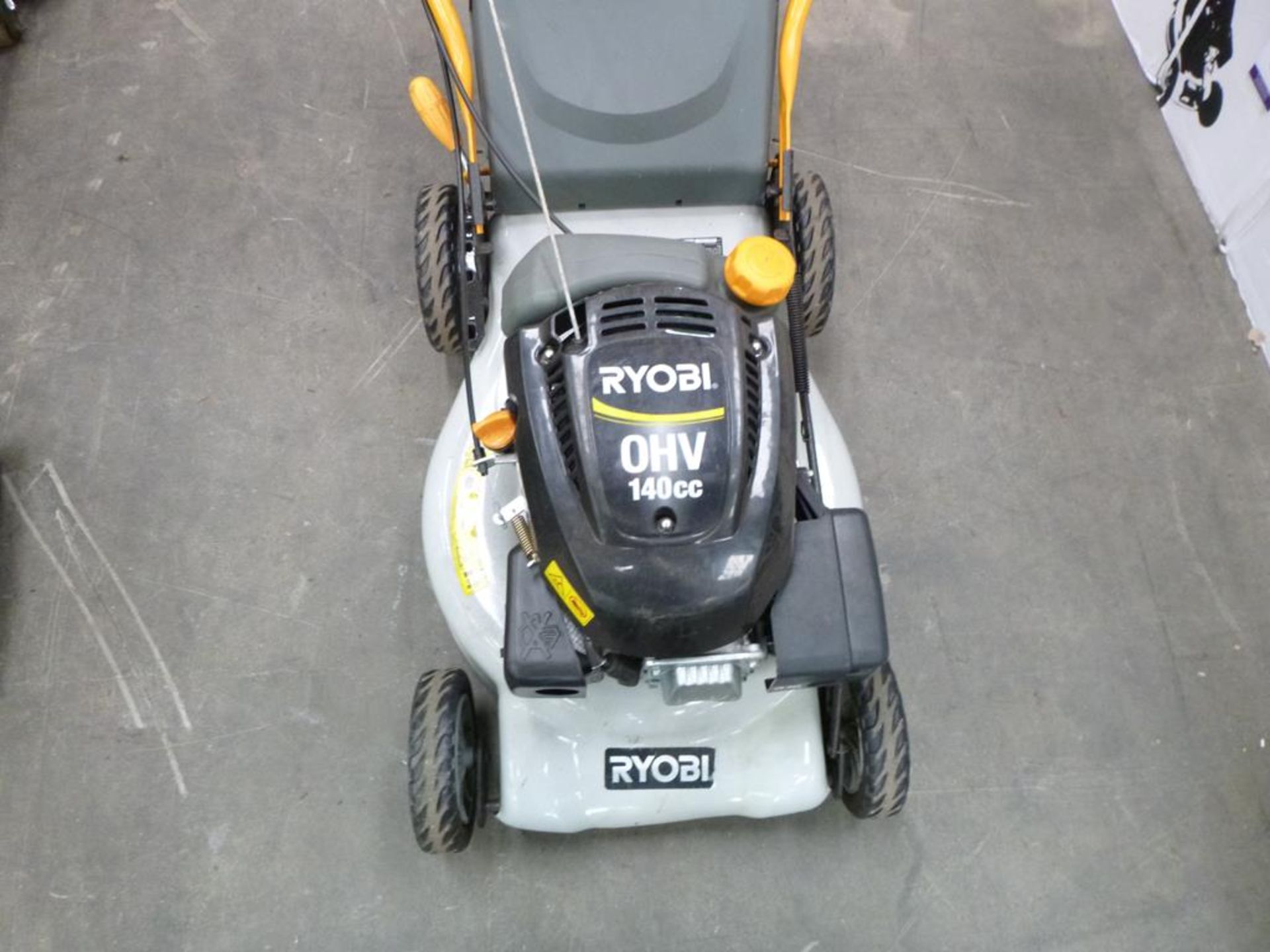 A Reconditioned Ryobi OHV 140cc Power Drive Rotary Lawnmower. Shop Price £125 - Image 2 of 3