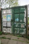 * 40' Metal Container. Buyer may only arrange collection with agreement of Auctioneers to allow