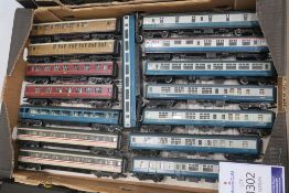 Model Railway. A box of assorted 'OO' Gauge Coaches (est £25-£50)