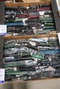Model Railway. Two boxes of assorted 'OO' Gauge- Locomotive, B/Shells and Chassis (est £45-£90)