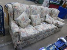 G Plan Cheyney Court Two Piece Suite to include a Three Seater Sofa with scatter cushions and a