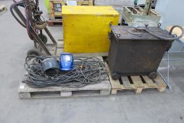 * Murex 251 Single Phase 400V Serial 2 EC875 Oil Filled Welding Stick Set c/w Extra Long Cables, Rod