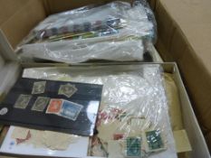 Box of Early QV Onward Canadian Stamps, Covers etc. (est £100-£200)