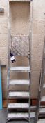 Aluminium 6 tread stepladder