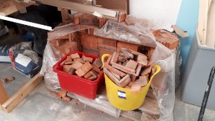 Quantity of Terra brick slips to pallet