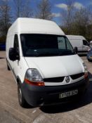 Renault Master LH35 DCI 120 Panel Van, Registration YT09 BZW, Date of Registration 03.03.2009,