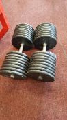 Pair of 85kg Dumbbells