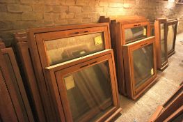 4 x Hardwood Pre-Glazed Window Units