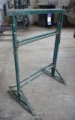 2 x Adjustable Steel Trestles