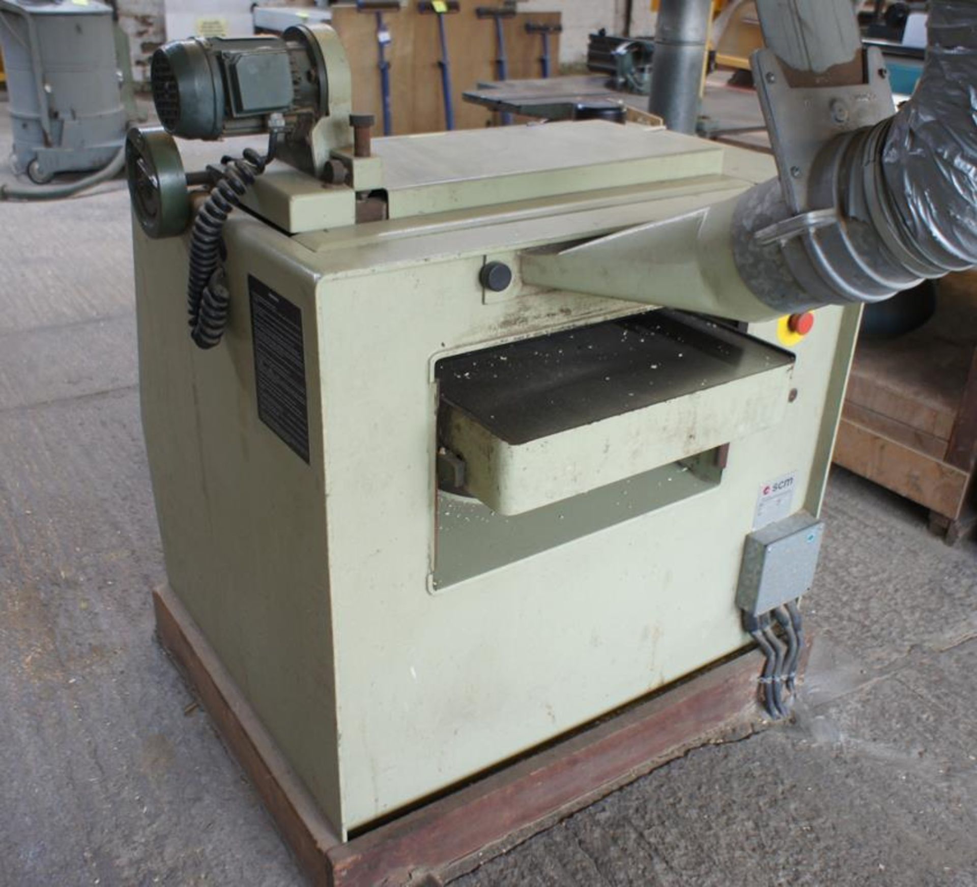 SCM S52 Thicknessing Planer - Image 3 of 7