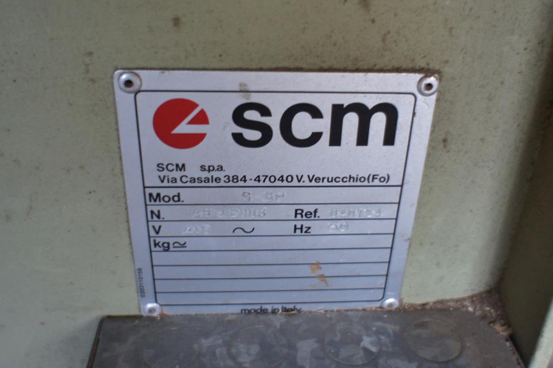 SCM S52 Thicknessing Planer - Image 6 of 7