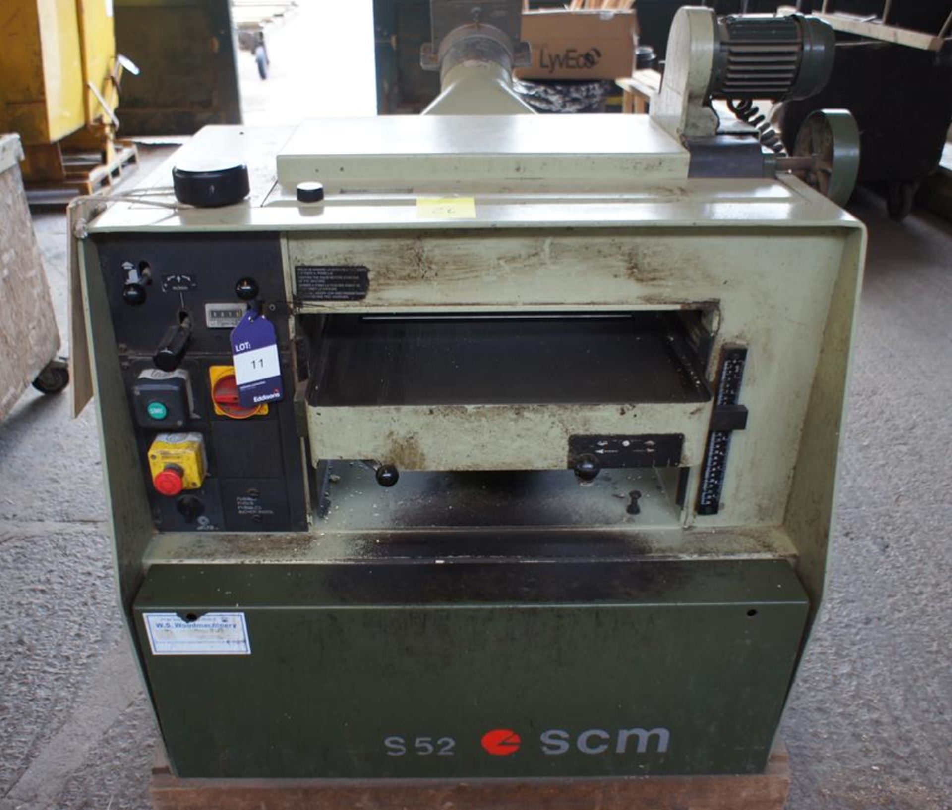 SCM S52 Thicknessing Planer