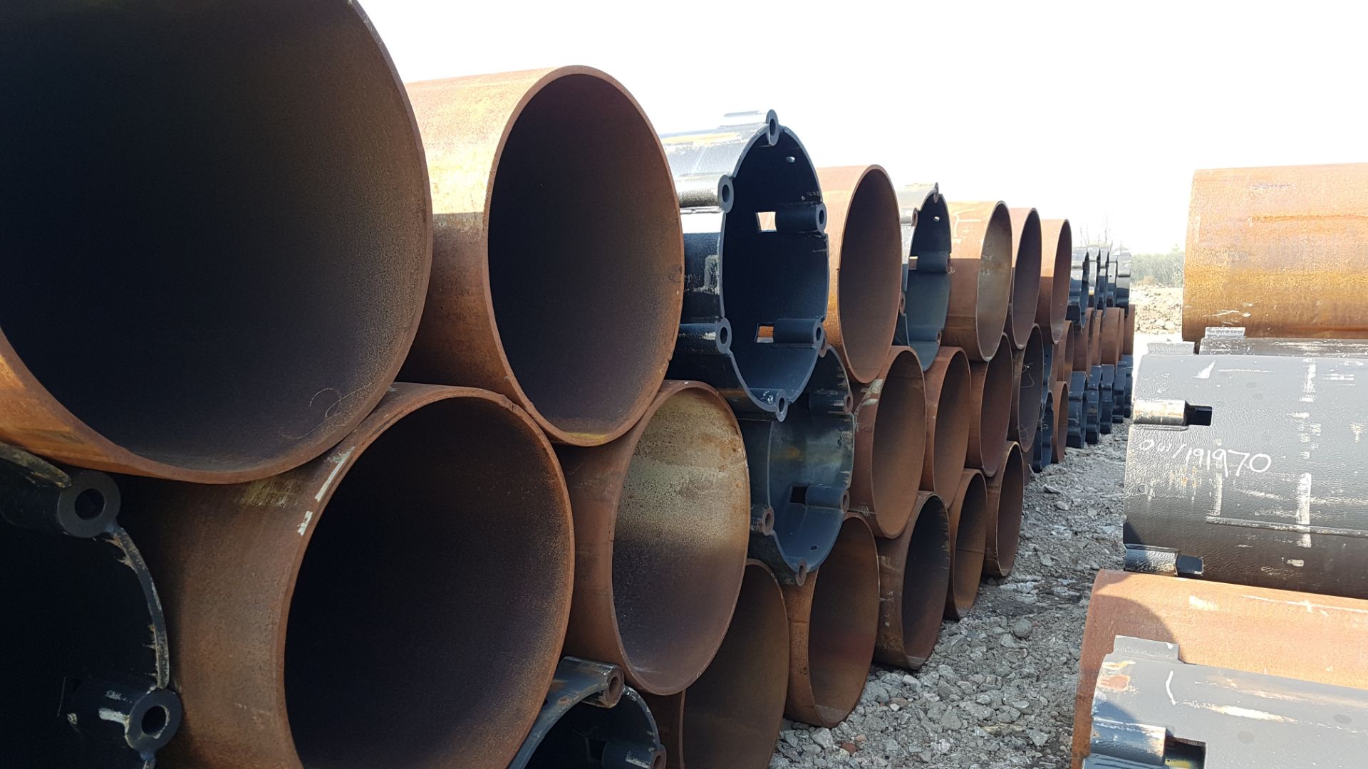 * Approx 395.15 Tonnes Unused Steel Tubular Piling - Image 7 of 14