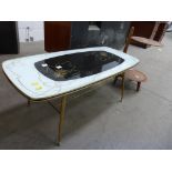 This is a Timed Online Auction on Bidspotter.co.uk, Click here to bid. A Retro Coffee Table with