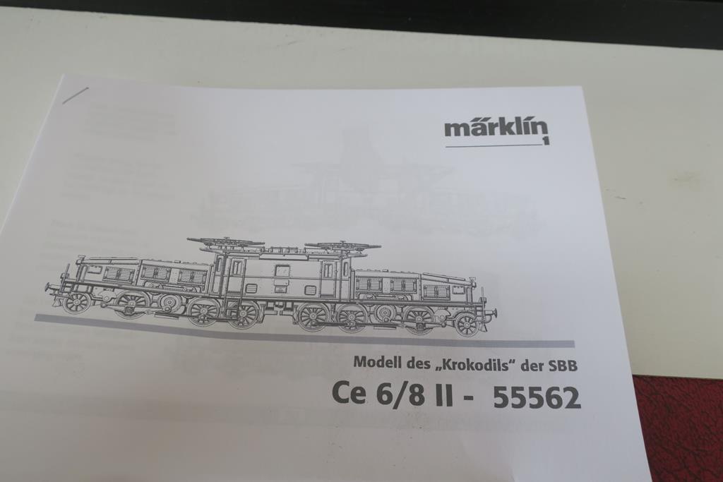 This is a Timed Online Auction on Bidspotter.co.uk, Click here to bid. Marklin 55562 - Gauge 1 - SBB - Image 8 of 11
