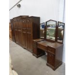 This is a Timed Online Auction on Bidspotter.co.uk, Click here to bid. A Wooden Dressing Table
