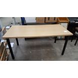 This is a Timed Online Auction on Bidspotter.co.uk, Click here to bid. Two Wooden Conference Tables.