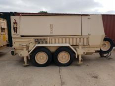 Deutz BF6M1013FC 75KVA Trailer Mounted Diesel Generator.