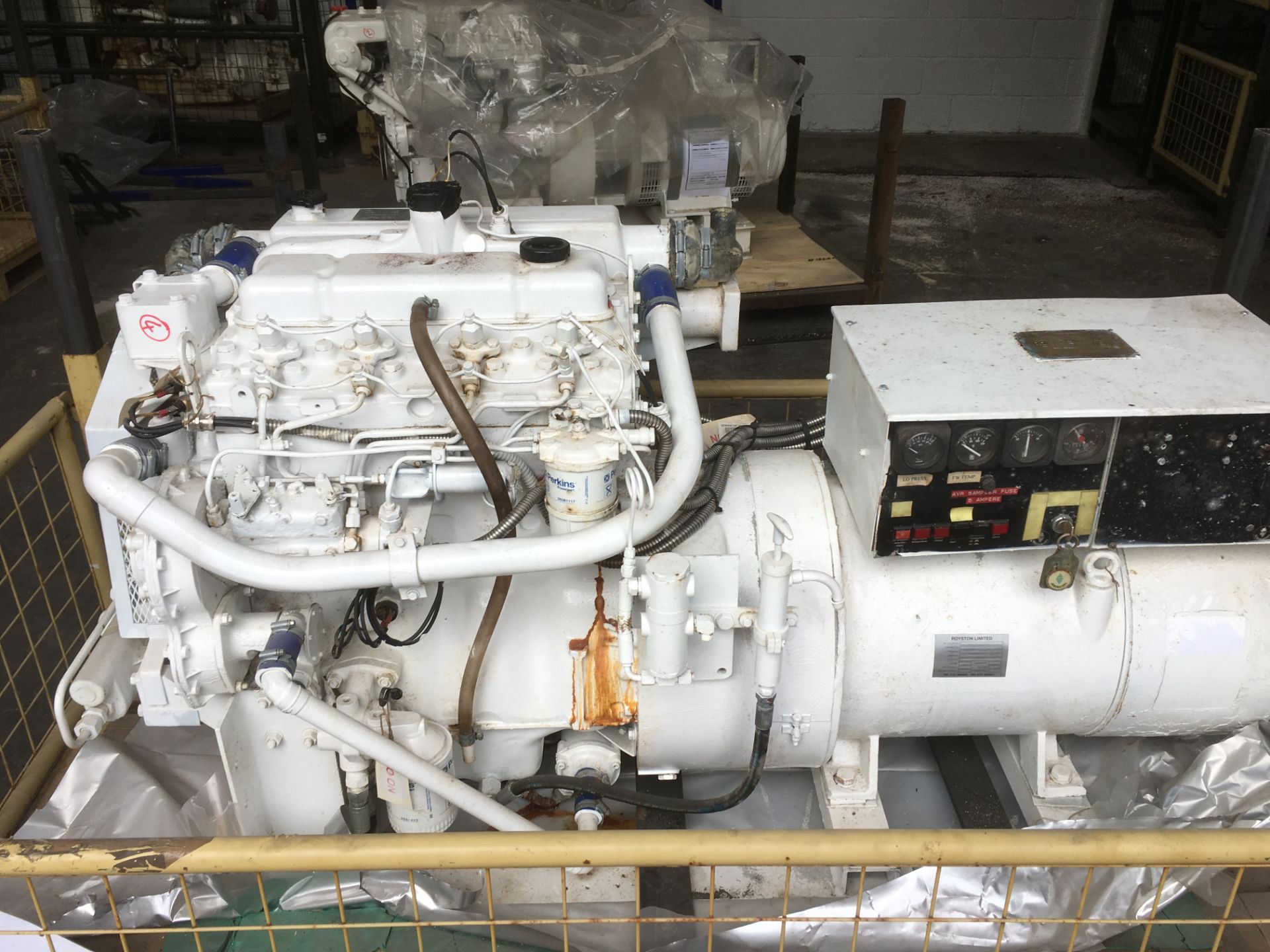 Perkins 4236 Marine Generator - Unused.