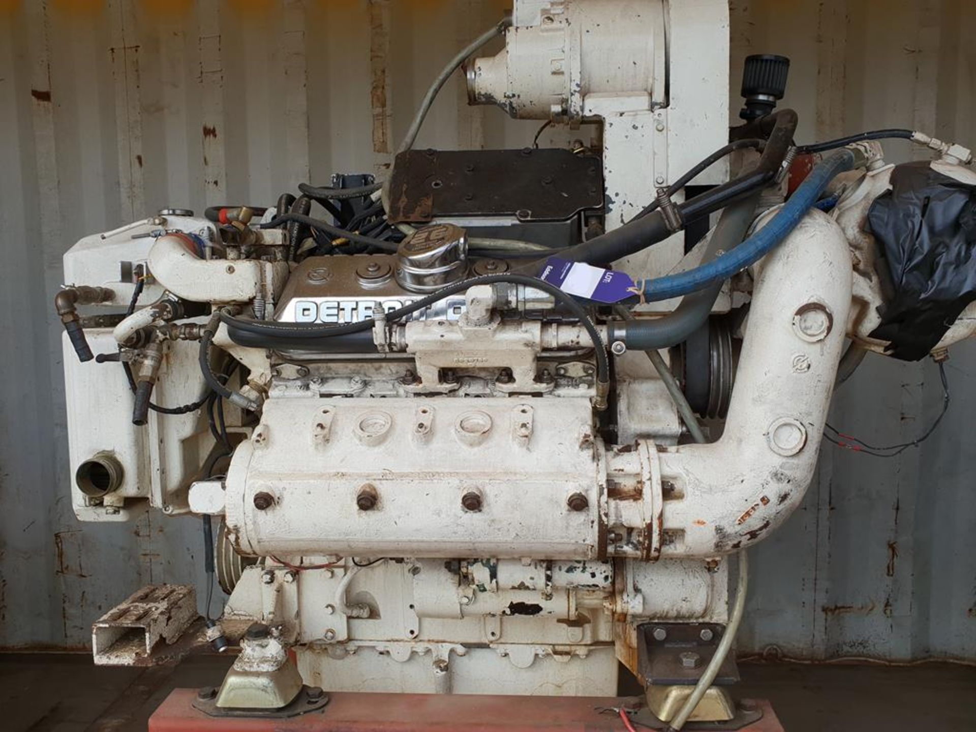 GM Detroit 6V92 Marine Diesel Engine. - Image 2 of 8