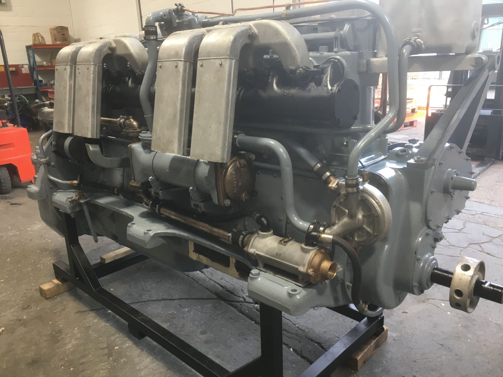 A Gardner Reconditioned Model 8L3B Marine Diesel Engine - Image 3 of 5