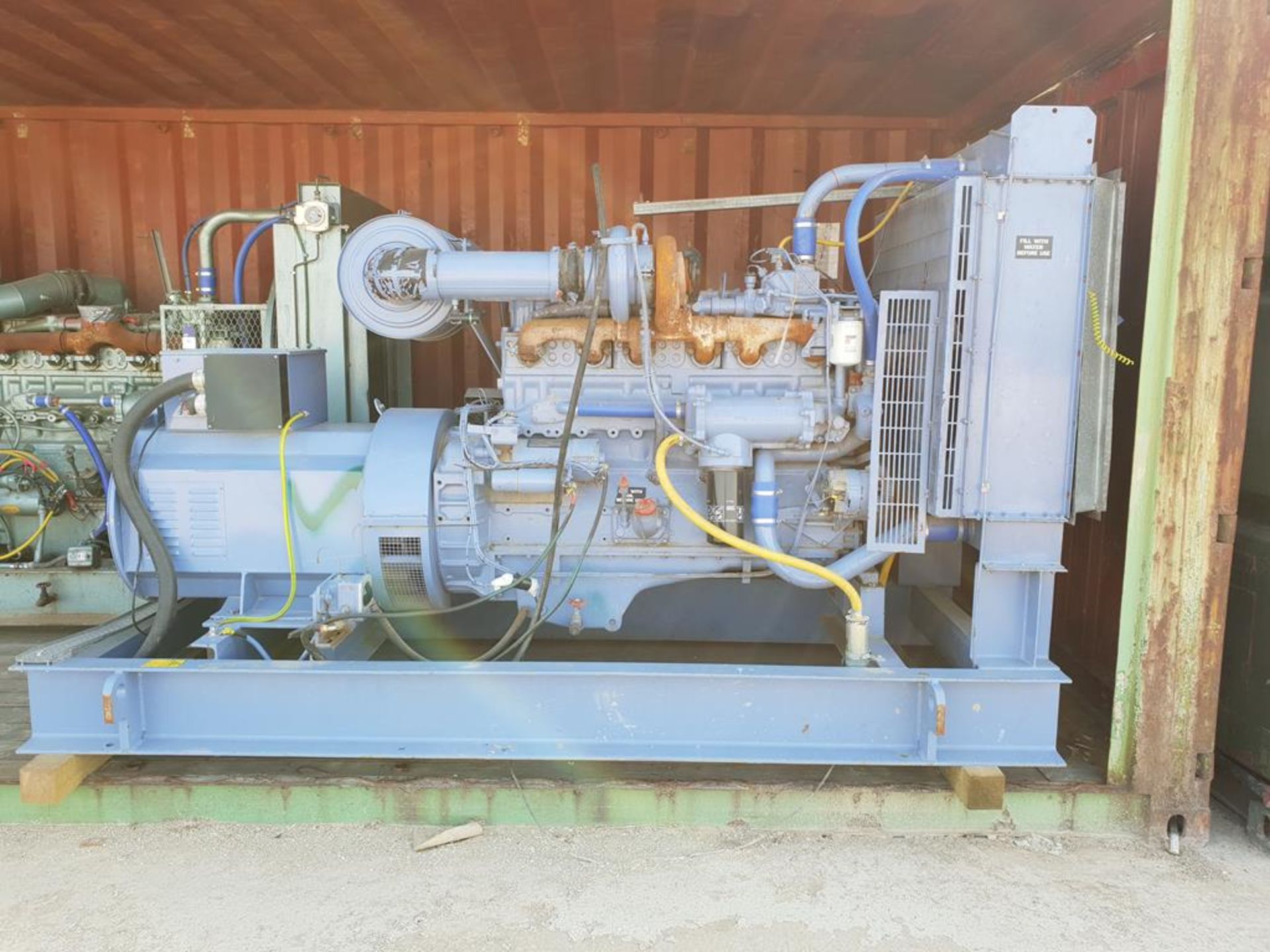 Cummins/ Stonar 196 KVA Standby Generator.